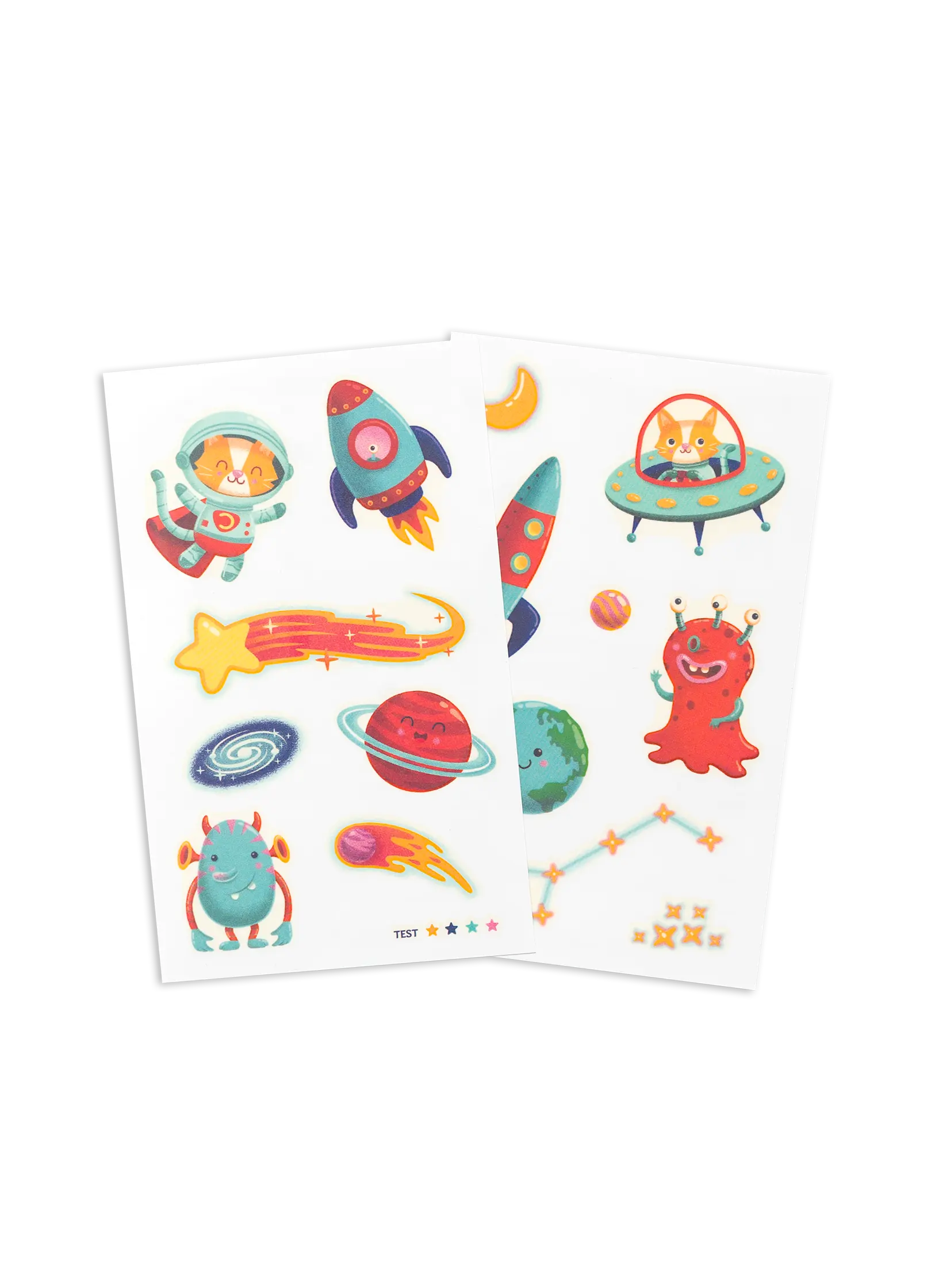 Kindertattoos - Intergalaktische Welten