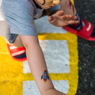 Kindertattoos - Intergalaktische Welten