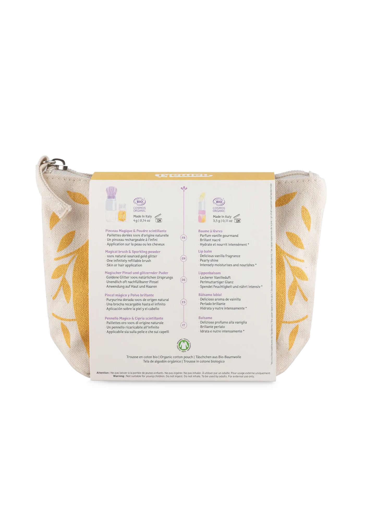 Glitzerndes Täschchen - Gold