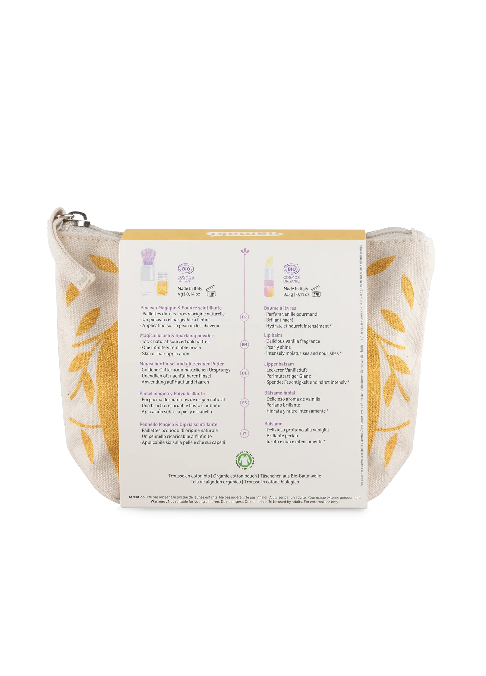 Glitzerndes Täschchen - Gold