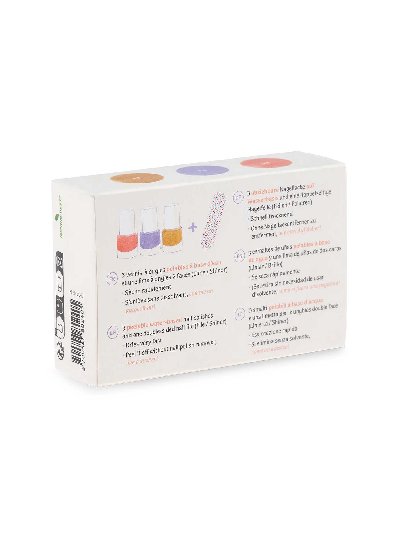 Kindernagellack 3er Set - Sonnenuntergang