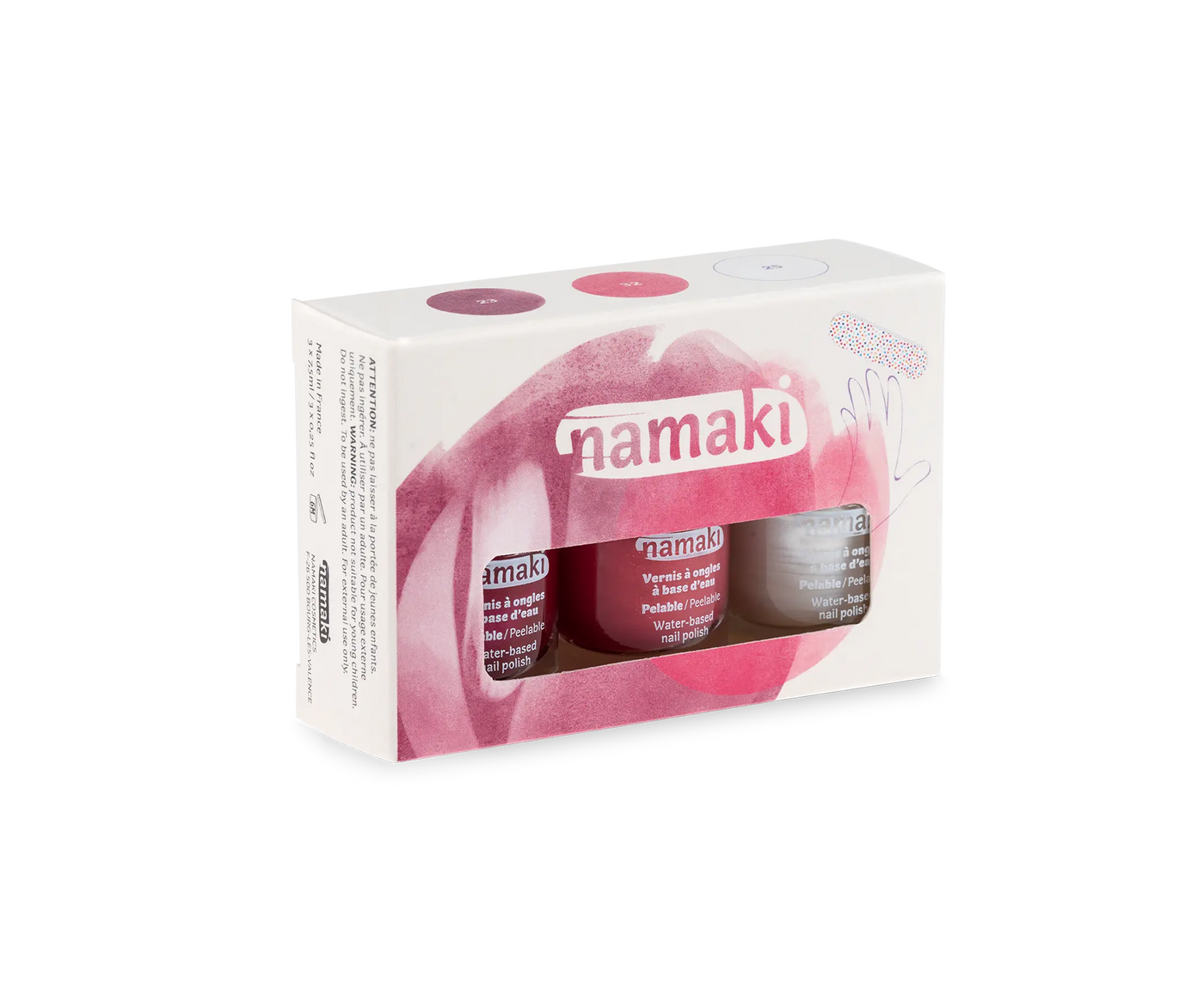 Kindernagellack 3er Set - Fruchtsorbet