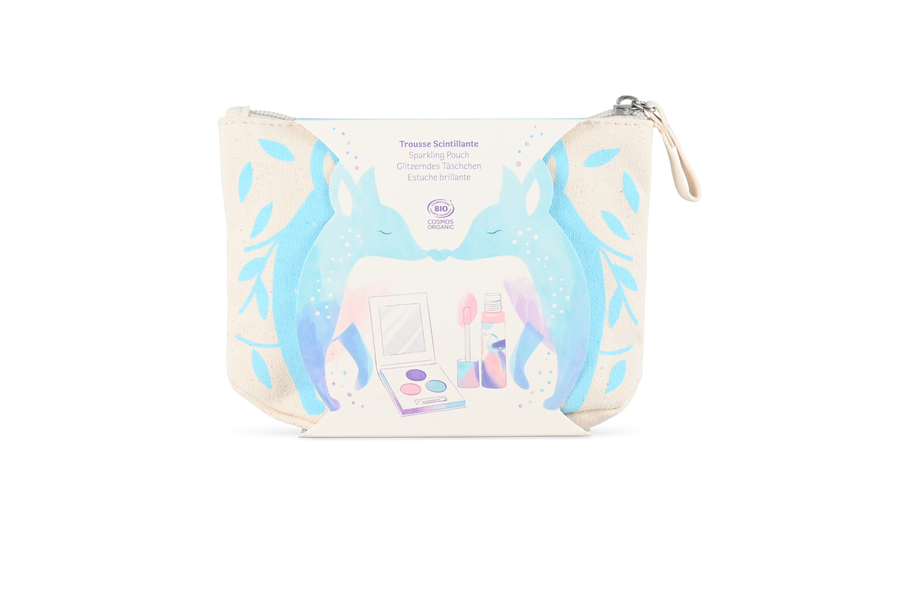 Glitzerndes Täschchen - Blau