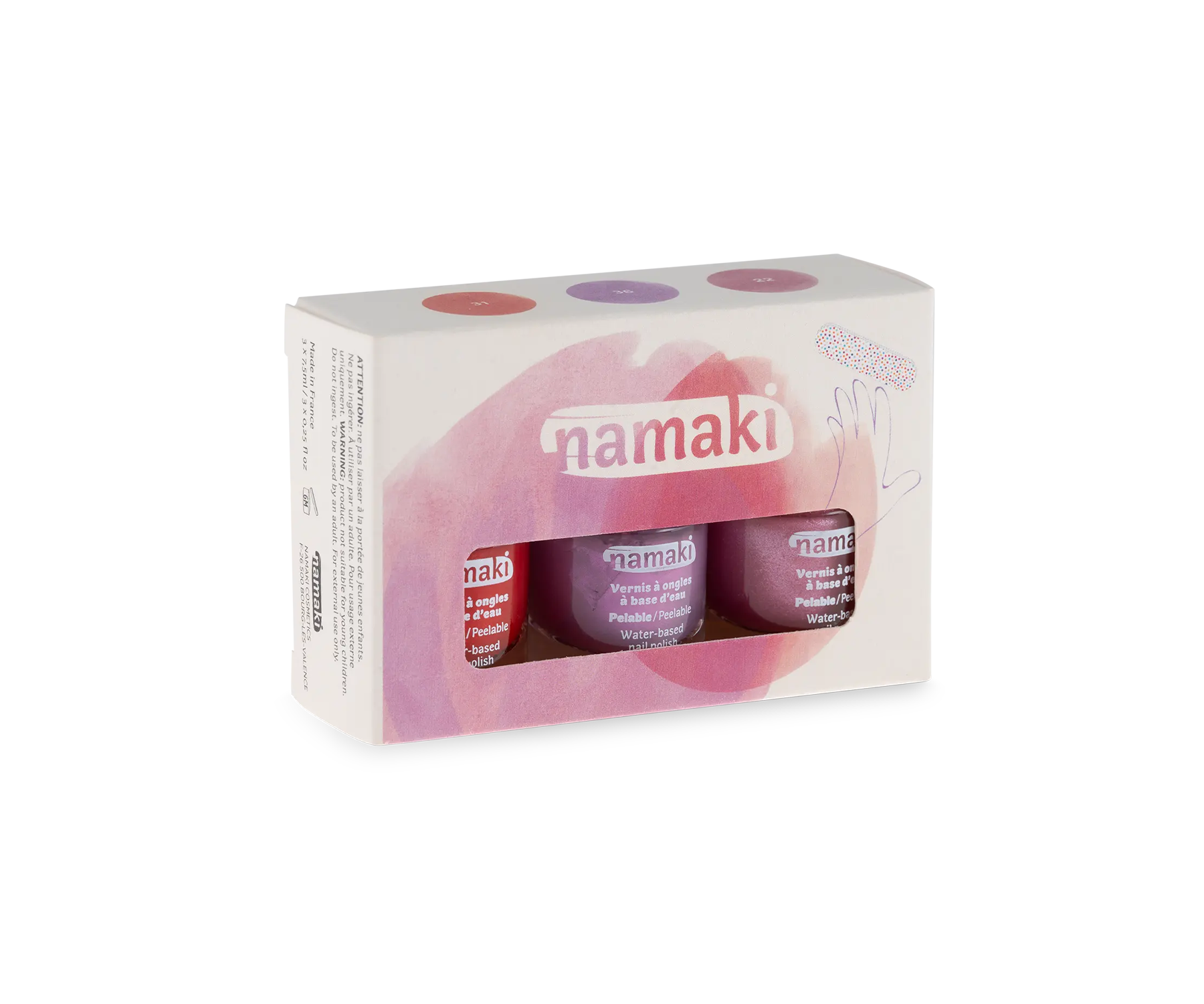 Kindernagellack 3er Set - Ewige Liebe