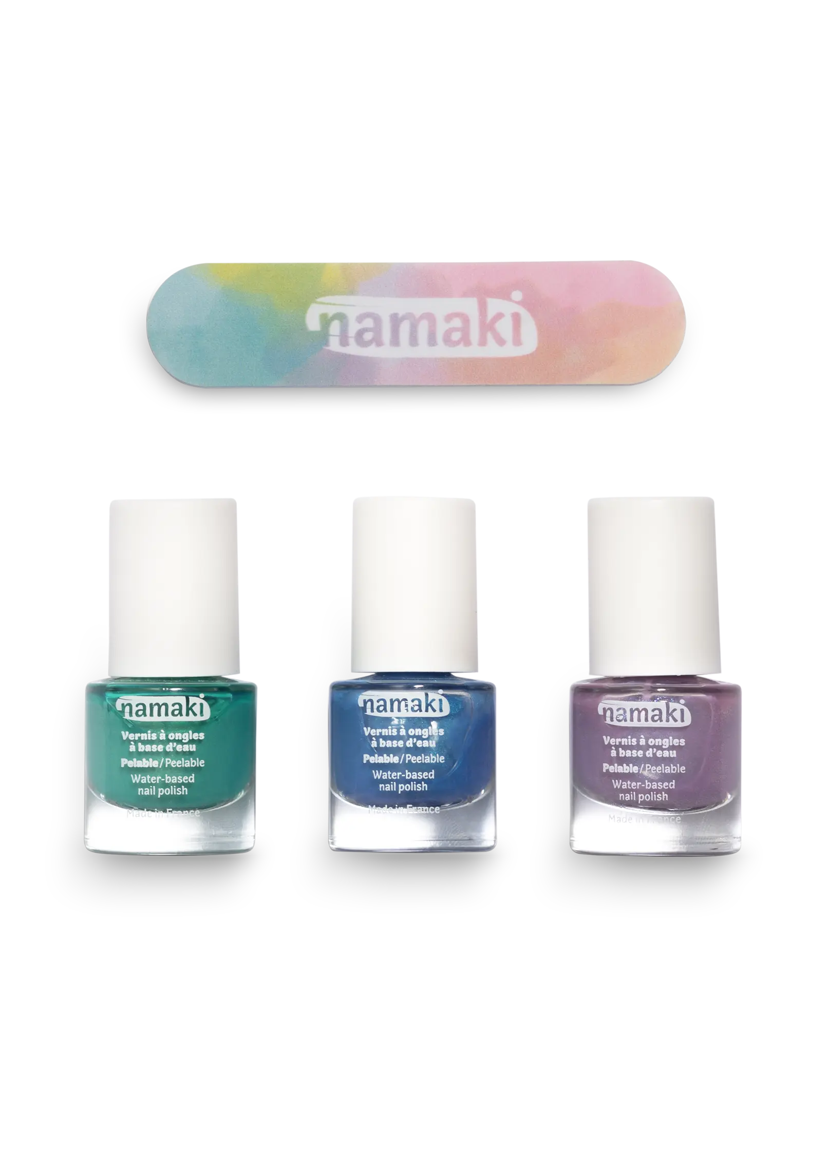 Kindernagellack 3er Set - Polarlicht