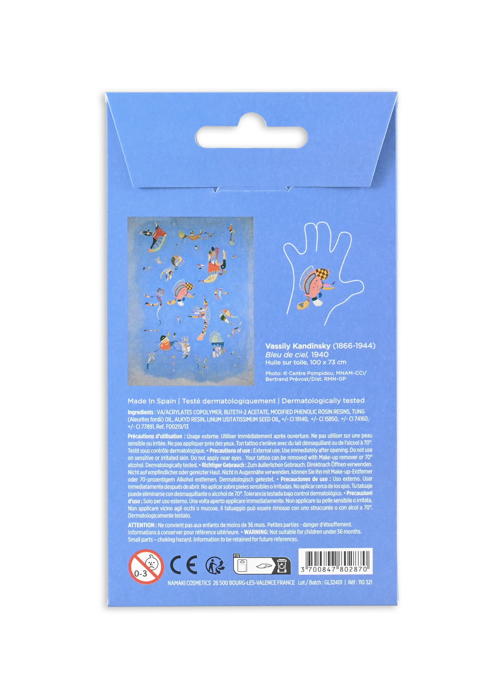 Kindertattoos - Centre Pompidou x Namaki