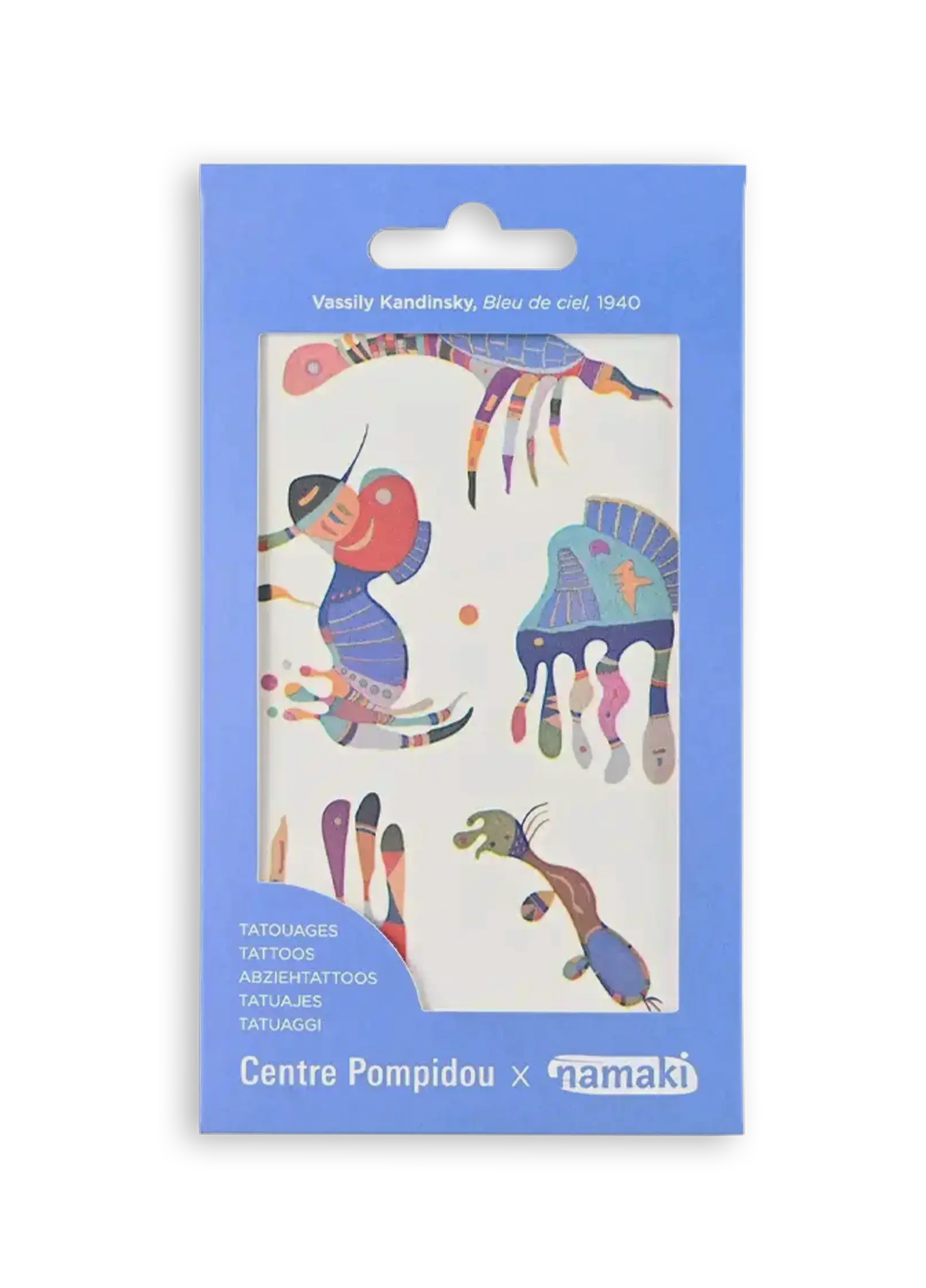 Kindertattoos - Centre Pompidou x Namaki