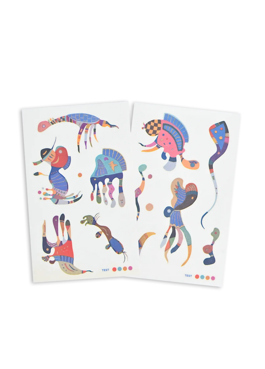 Kindertattoos - Centre Pompidou x Namaki