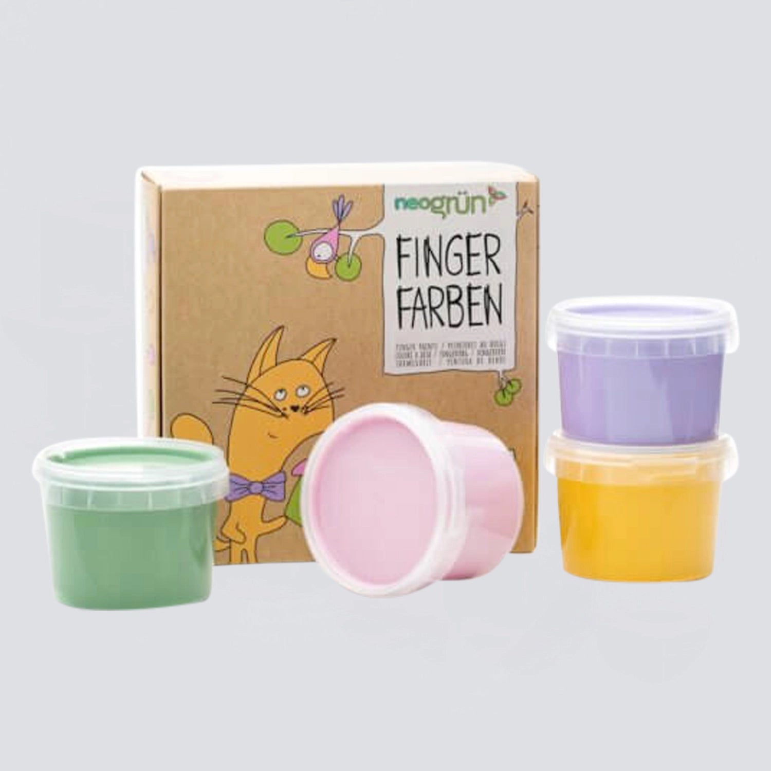 Fingerfarben 4er Set "Luka"