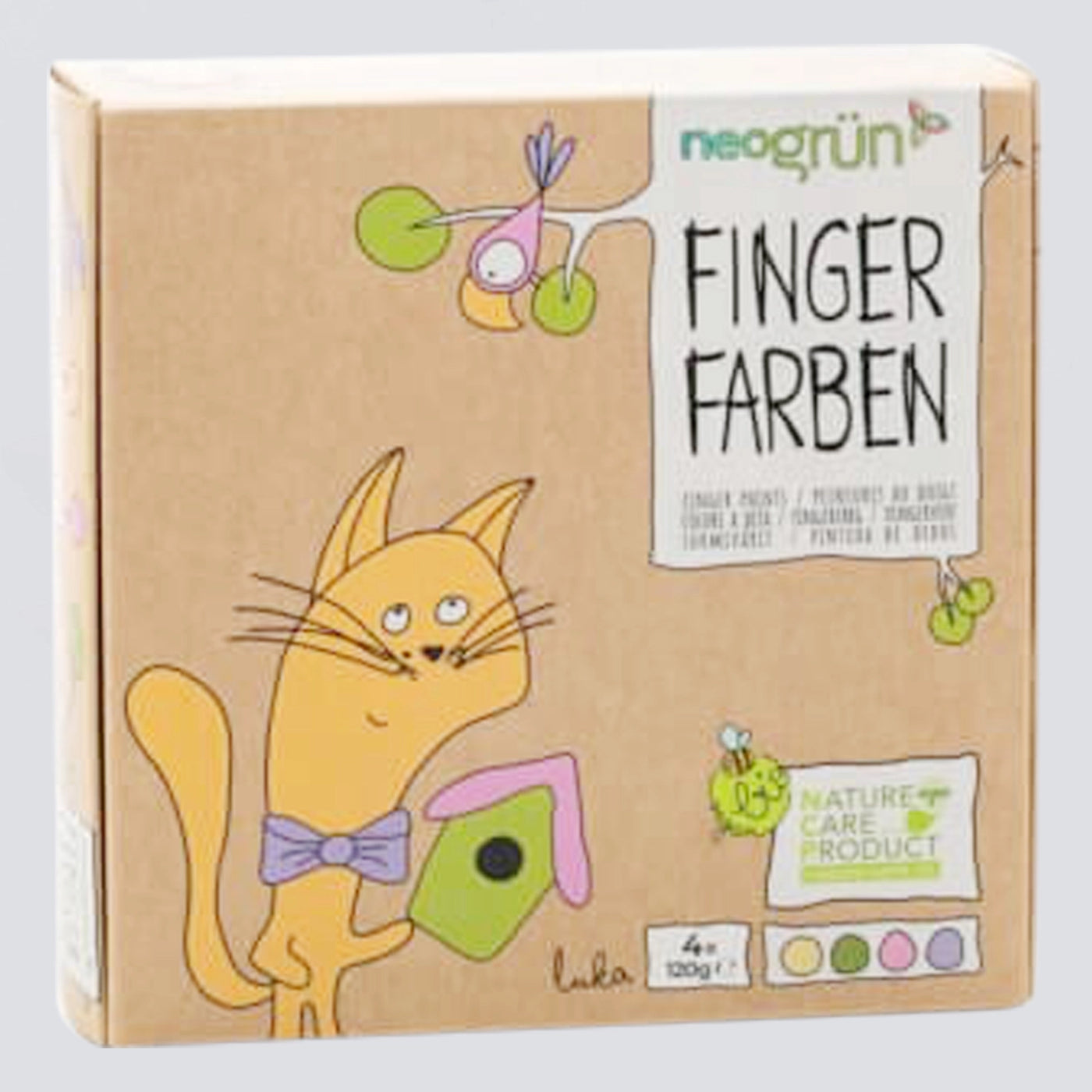 Fingerfarben 4er Set "Luka"
