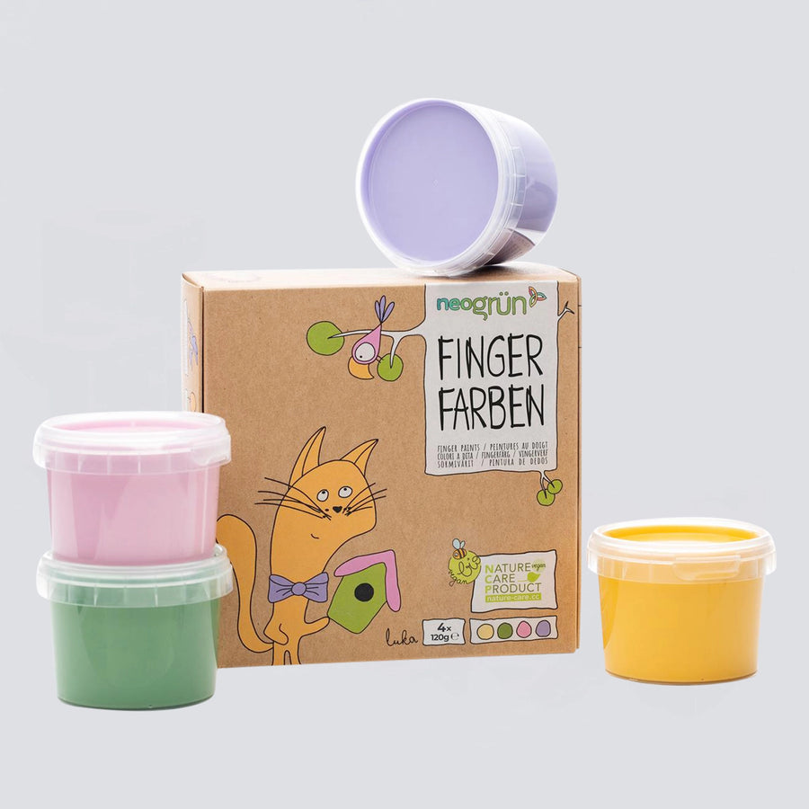 Fingerfarben 4er Set "Luka"