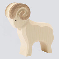 Ostheimer Holzfigur Schafbock