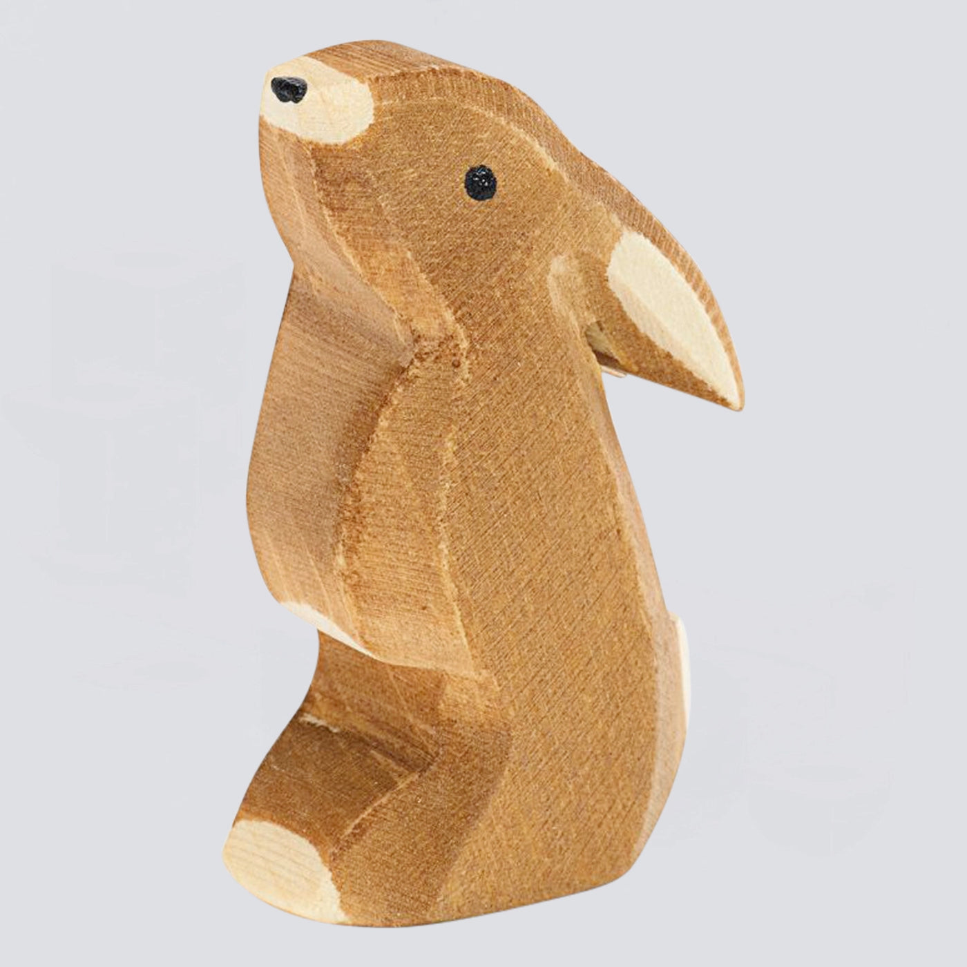Ostheimer Holzfigur Hase Ohr tief