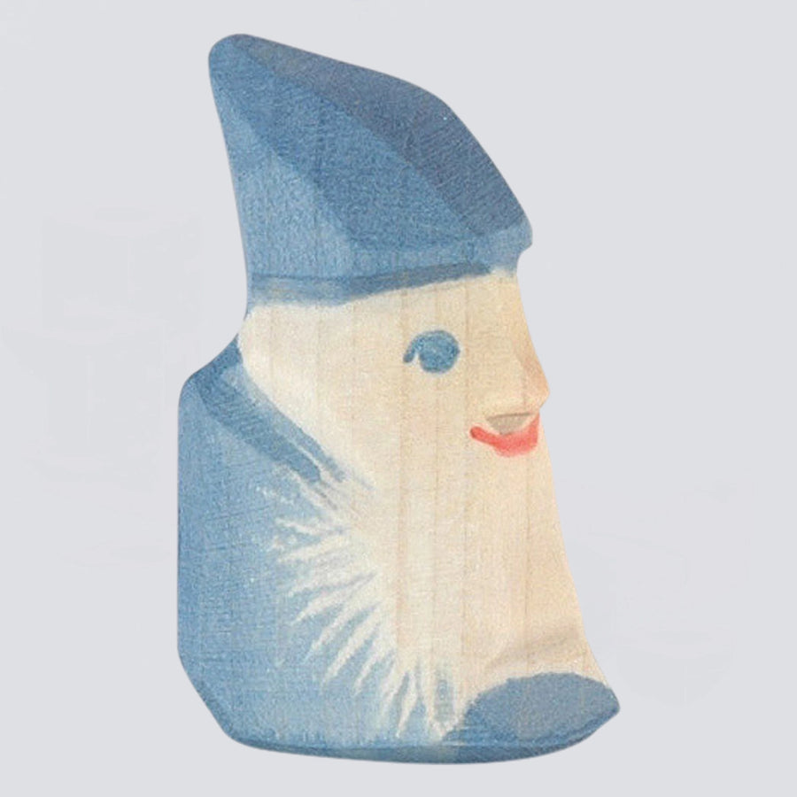 Ostheimer Holzfigur Aquamarin-Zwerg