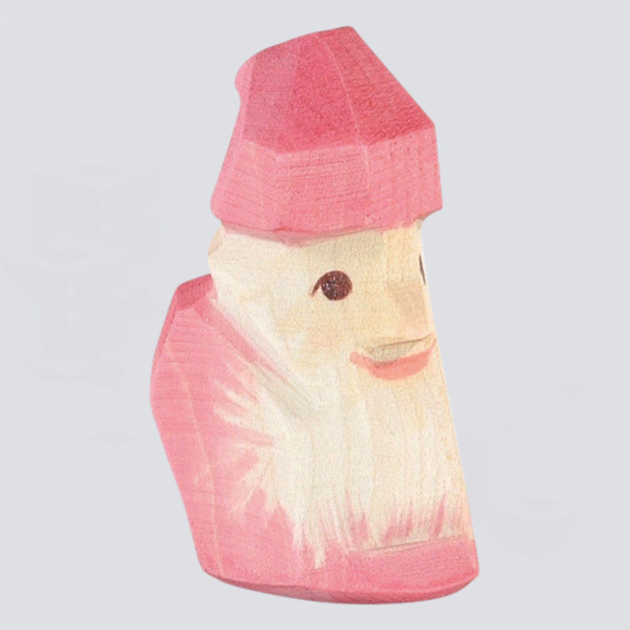 Ostheimer Holzfigur Rosenquarz-Zwerg