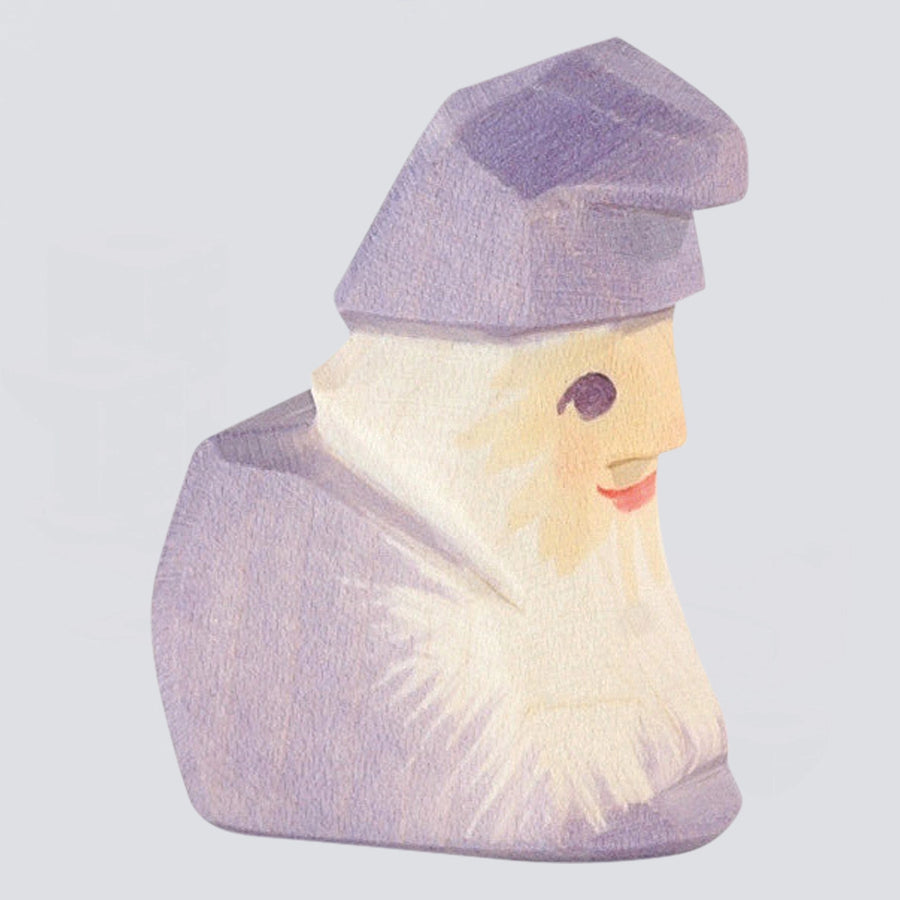 Ostheimer Holzfigur Amethyst-Zwerg