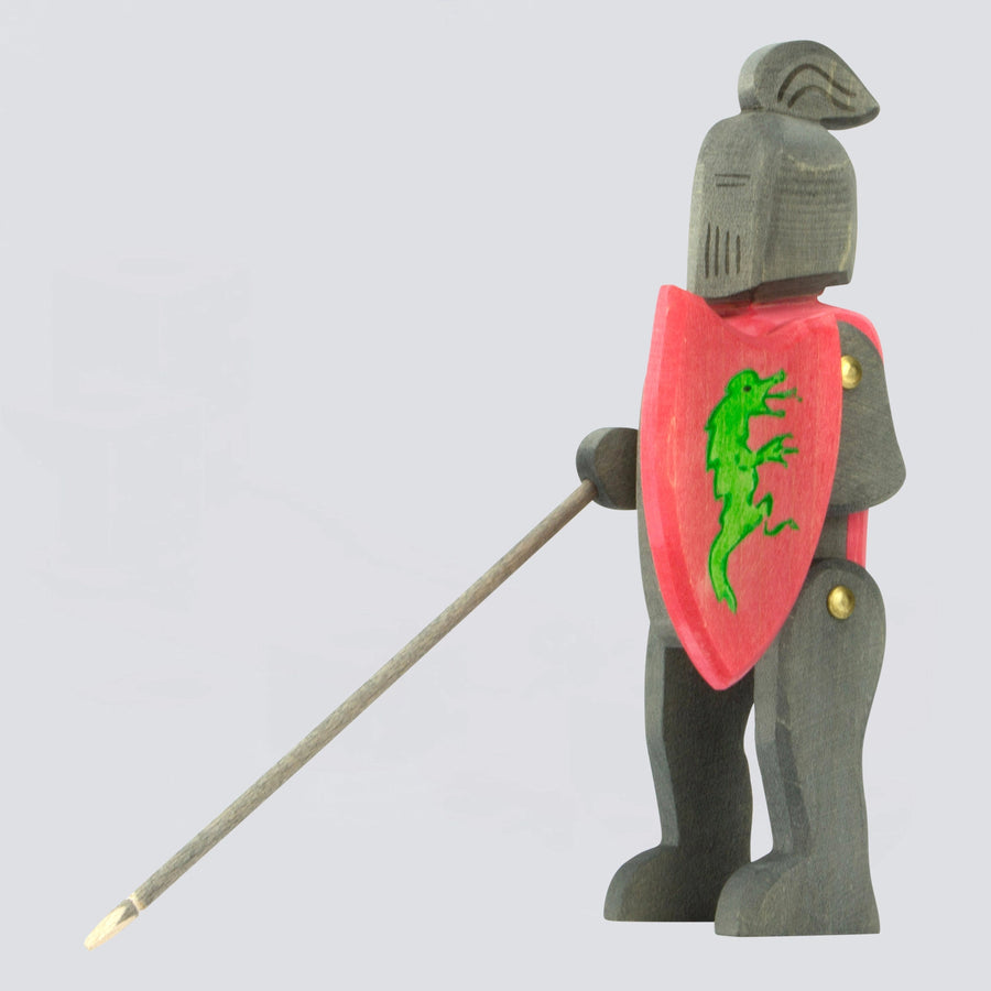 Ostheimer Holzfigur Schwarzer Ritter