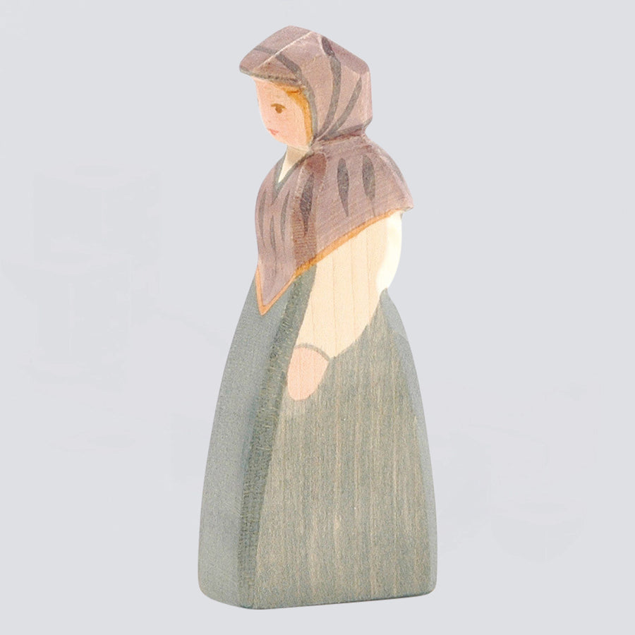 Ostheimer Holzfigur Marktfrau
