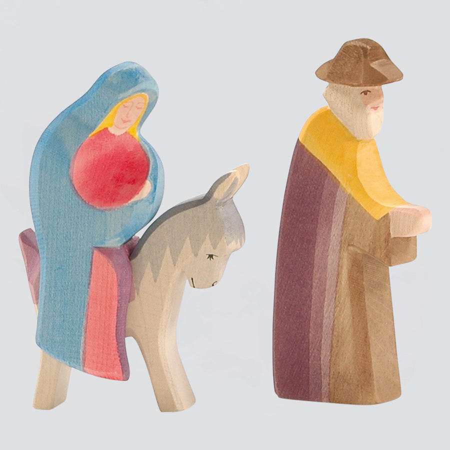 Ostheimer Maria auf dem Esel 2-tlg.