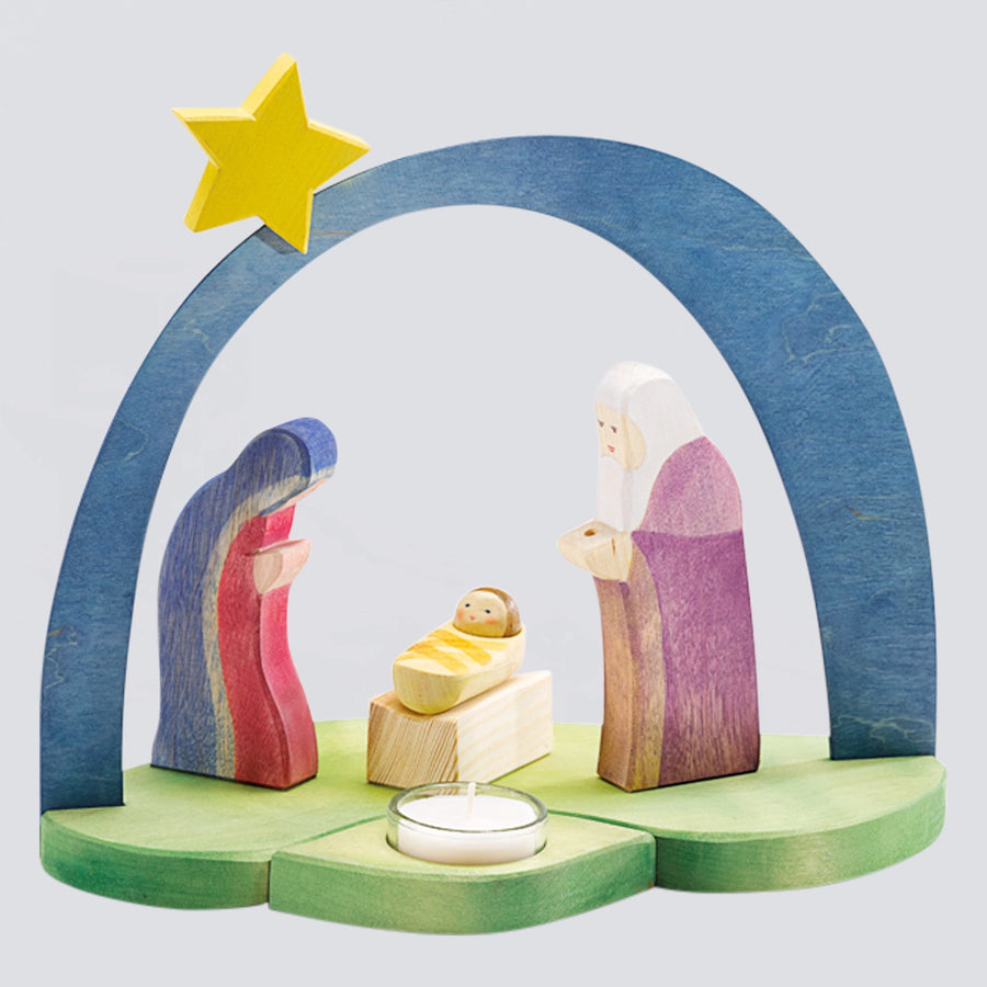 Ostheimer Leuchter Krippe