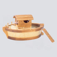 Ostheimer Schiff / Arche (Rumpf) mit Treppe