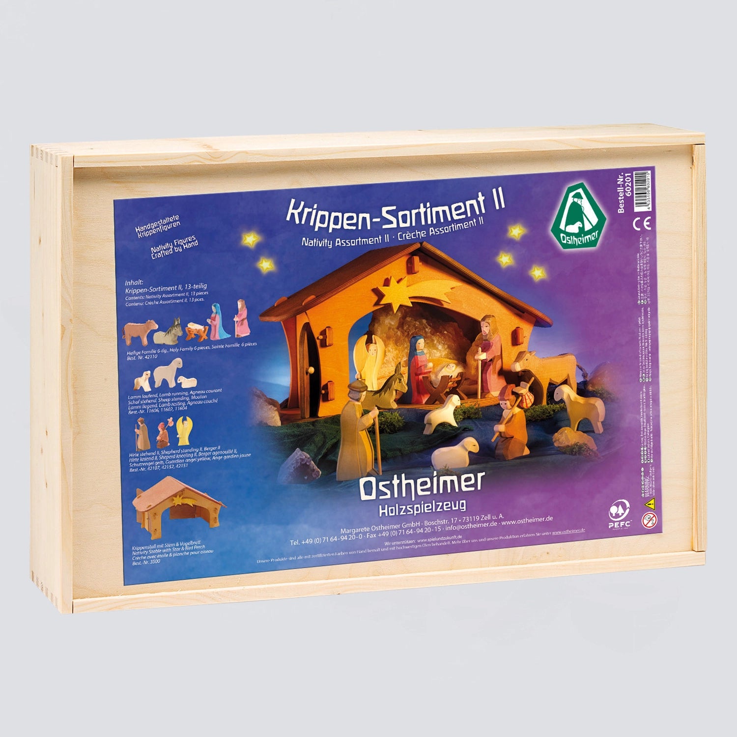 Ostheimer Krippen Sortiment 2 - 12 tlg.