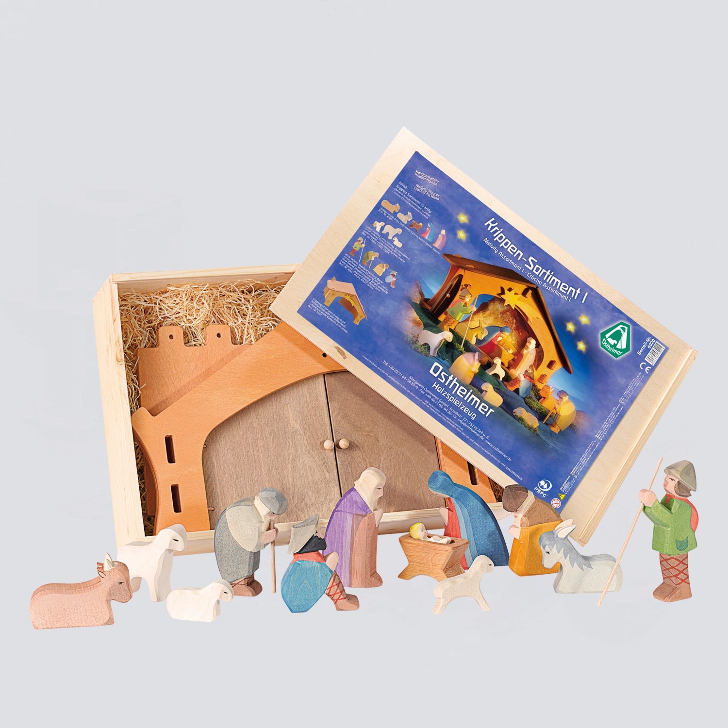 Ostheimer Krippen Sortiment 1 - 13 tlg.