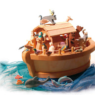 Ostheimer Schiff / Arche (Rumpf) mit Treppe