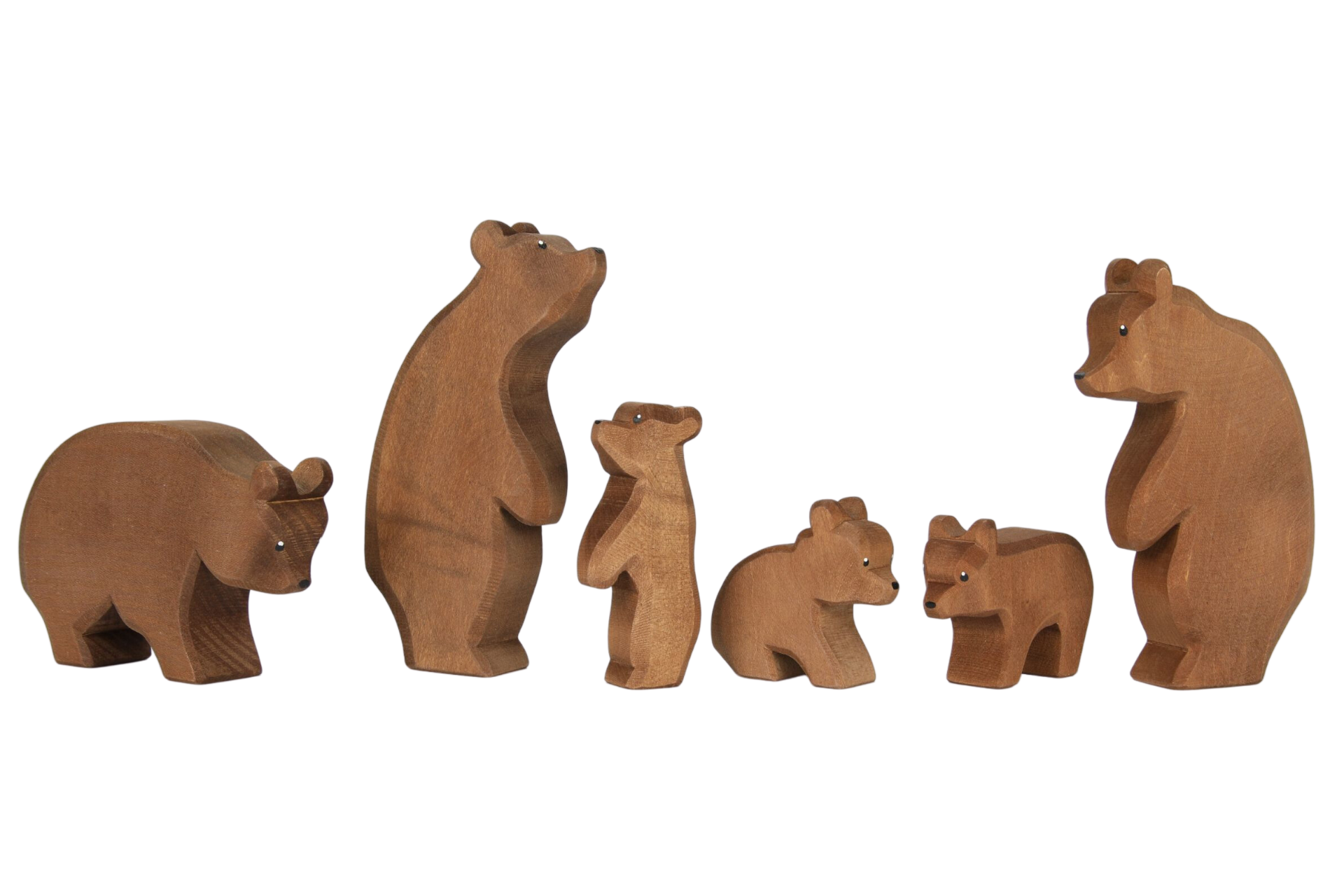 Ostheimer Holzfigur Bär klein sitzend