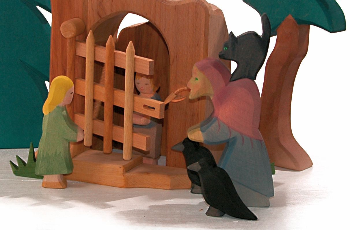 Ostheimer Holzfigur Gretel