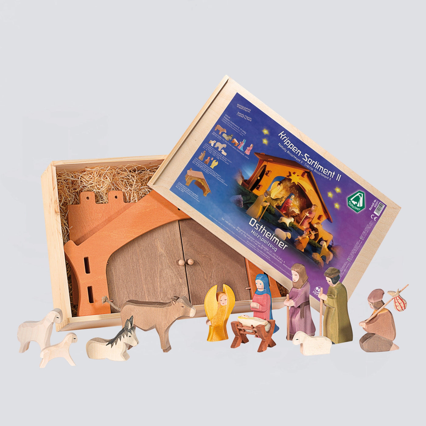 Ostheimer Krippen Sortiment 2 - 12 tlg.