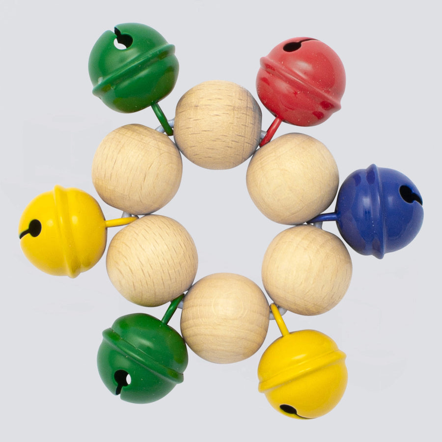 Glockenarmband Natur/Bunt 6 Hoch