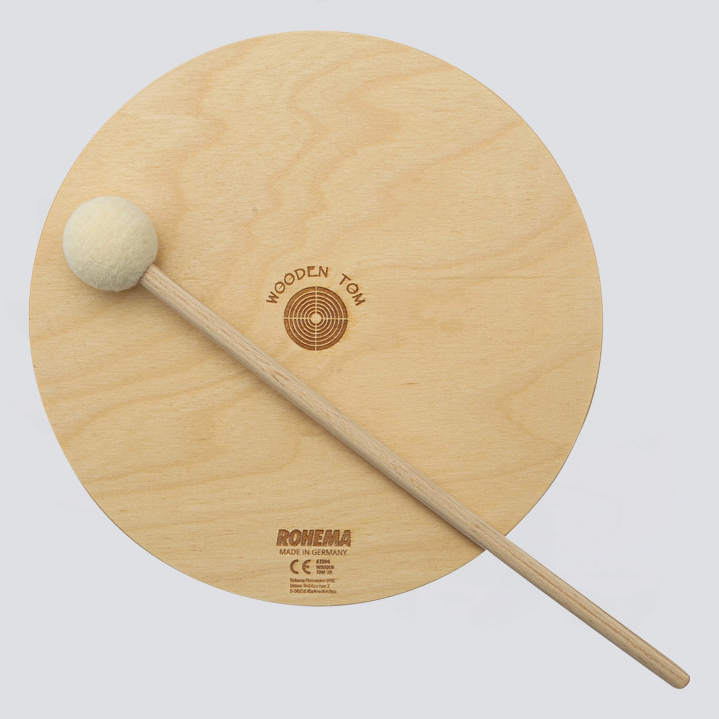 Wooden Tom Set