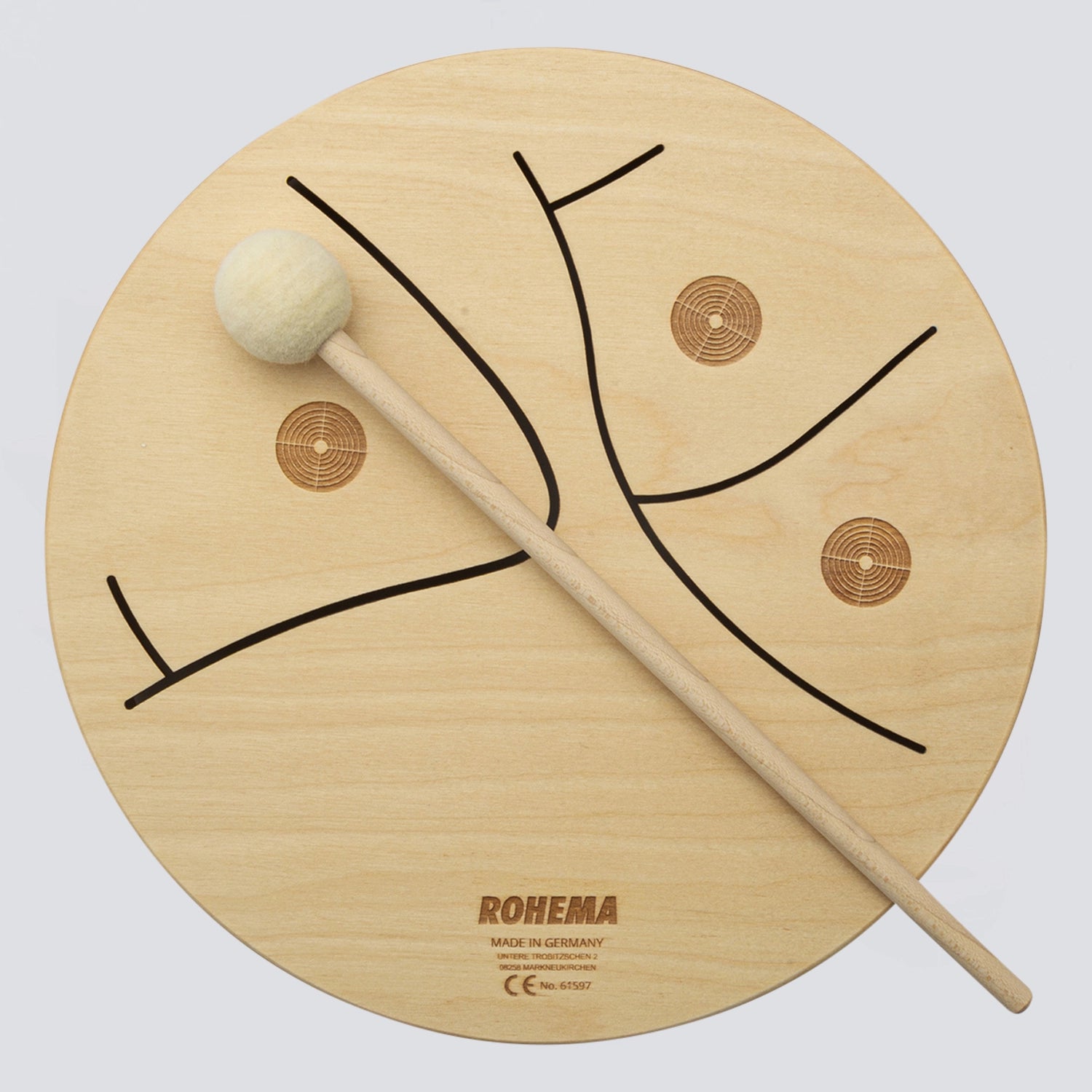 Wooden Tom 3-tönig