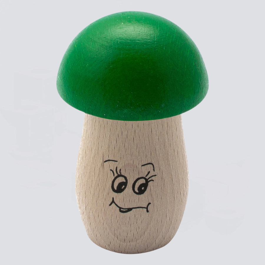 Pilz Shaker grün - tiefe Tonhöhe