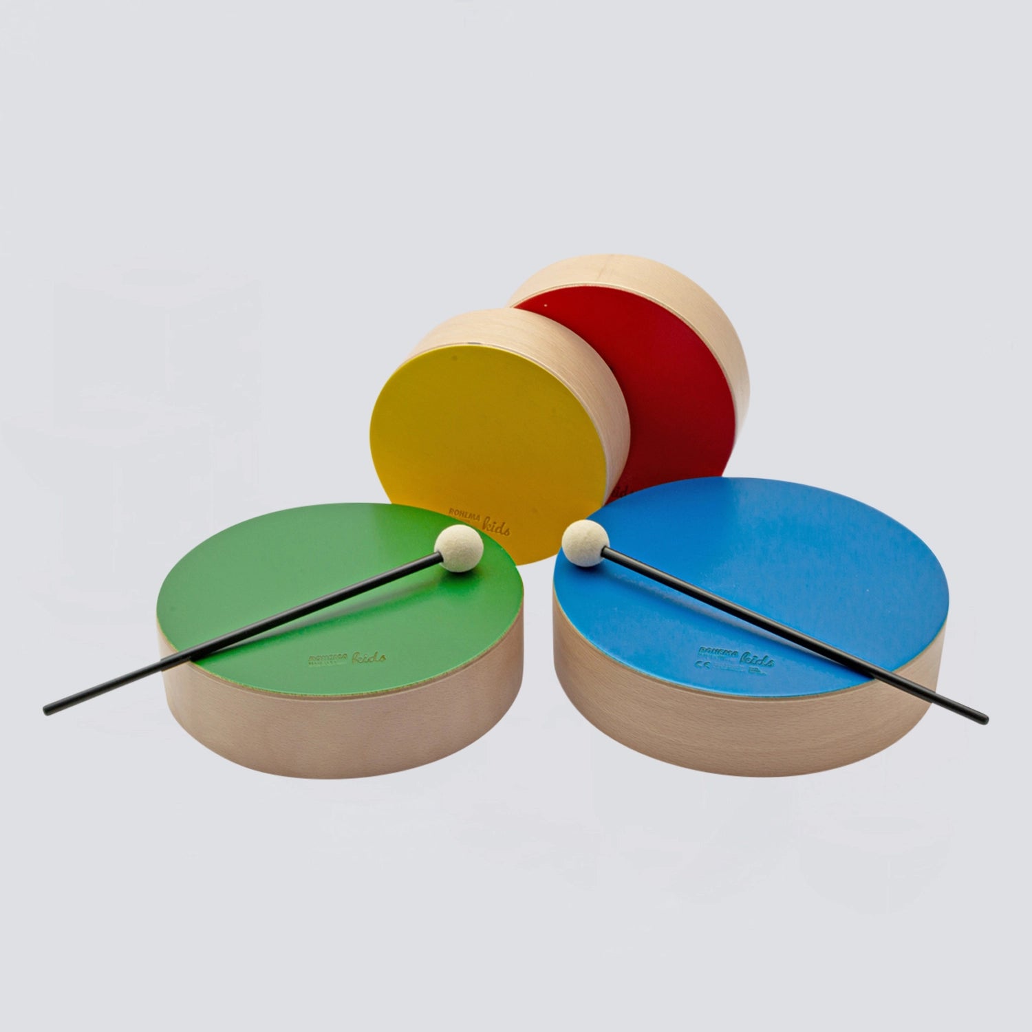Buntes Wooden Tom Set