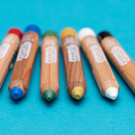 Schminkstifte für Kinder Jumbo Regenbogen, 6 Farben