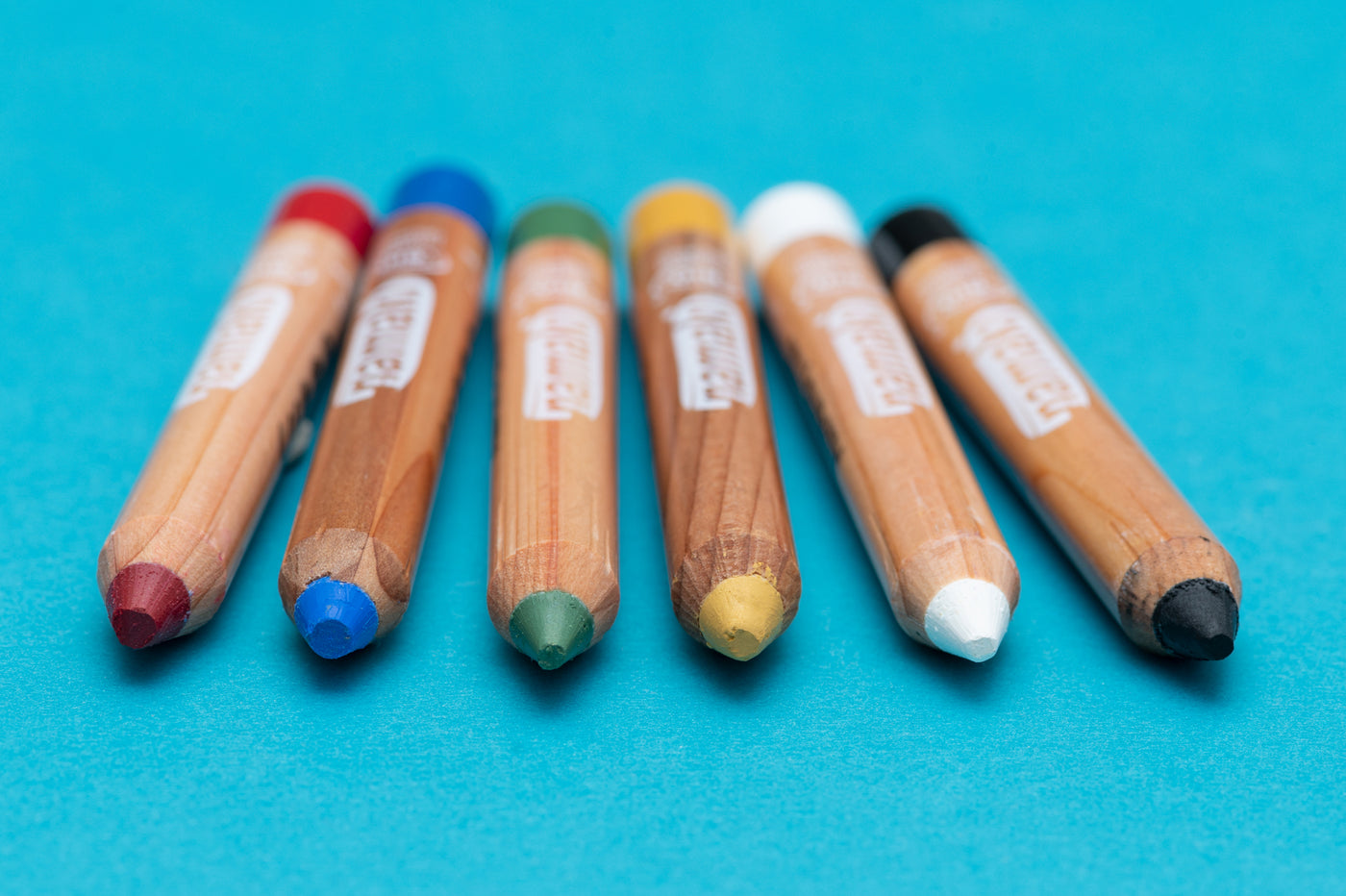 Schminkstifte für Kinder Jumbo Regenbogen, 6 Farben