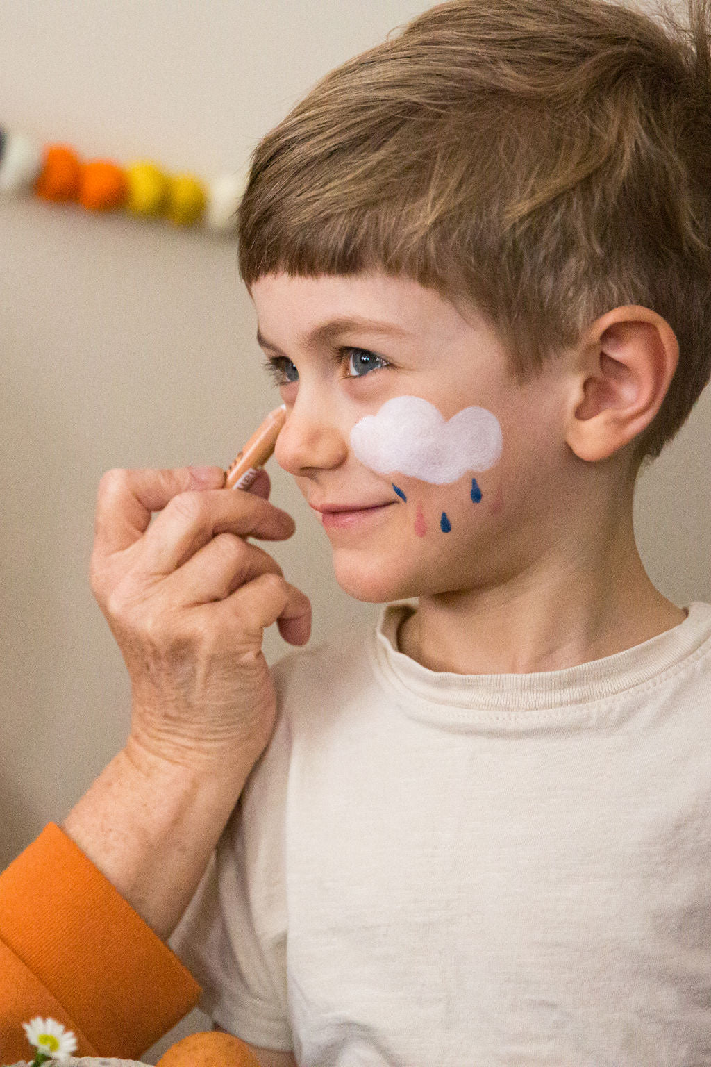 Schminkstifte für Kinder Jumbo Regenbogen, 6 Farben