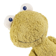 Bio-Kuscheltier Frosch Kopf Nahaufnahme