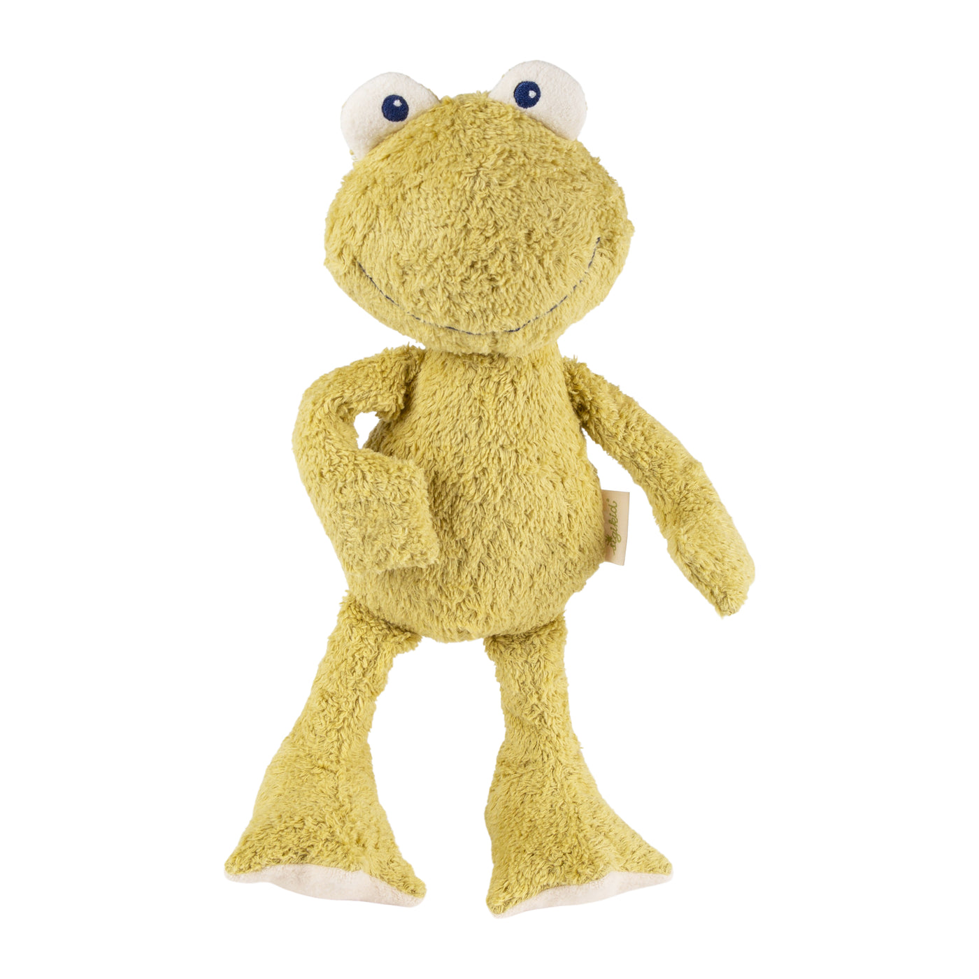 Bio-Kuscheltier Frosch von vorne komplett