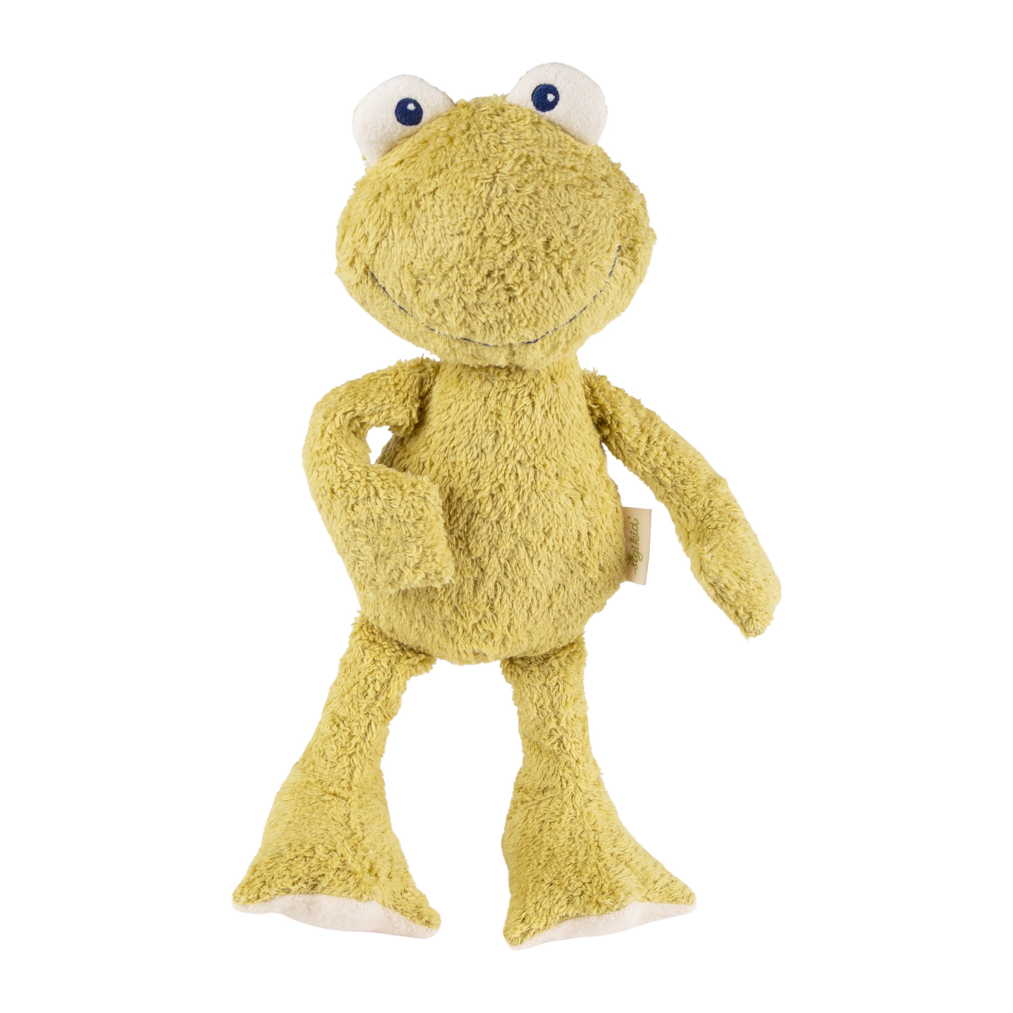 Bio-Kuscheltier Frosch von vorne komplett