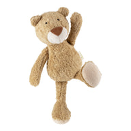 Bio-Kuscheltier Bär beige groß grüßend