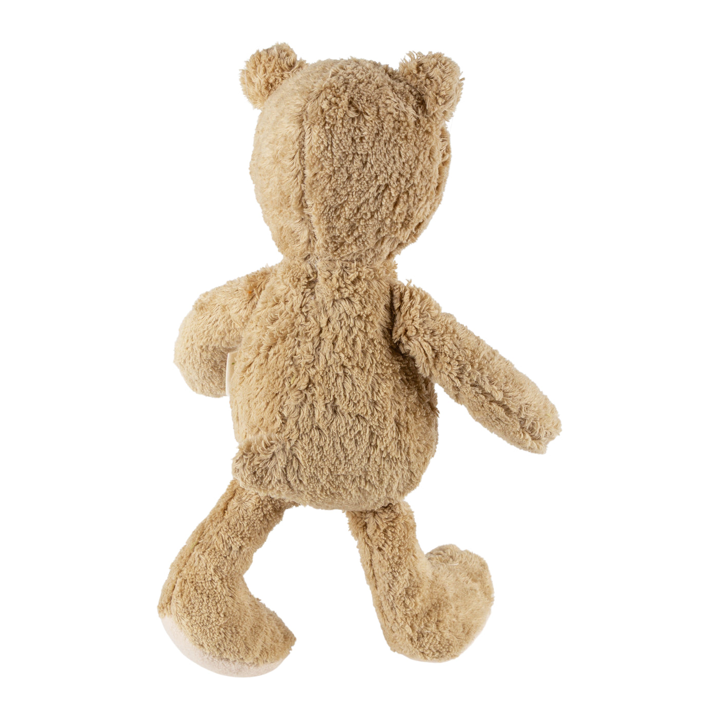 Bio-Kuscheltier Bär beige groß von hinten