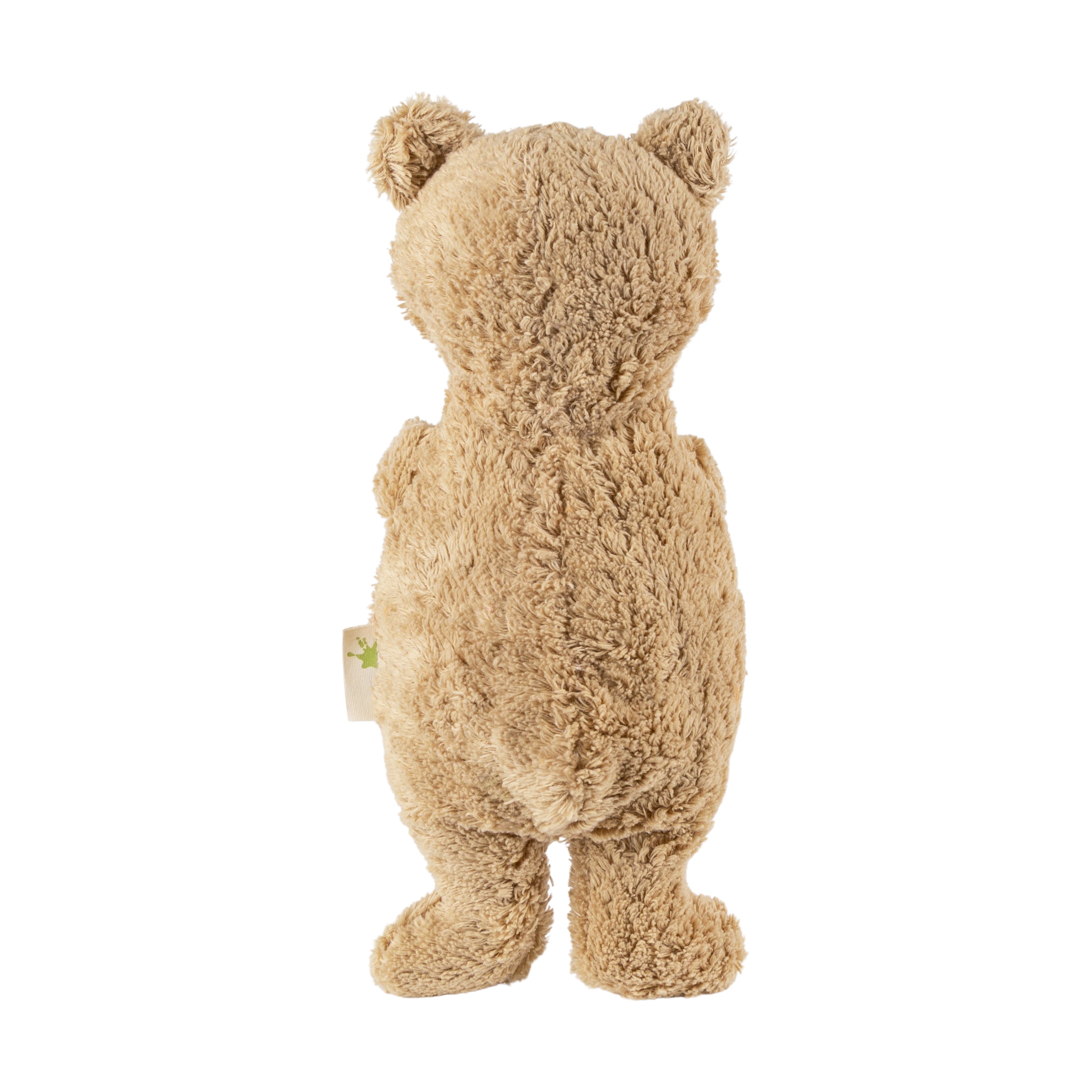 Bio-Kuscheltier Bär von hinten