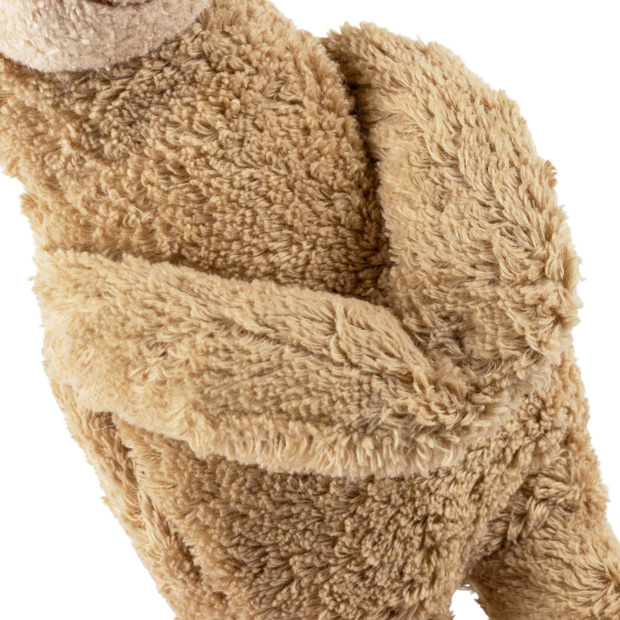 Bio-Kuscheltier Bär Nahaufnahme Brustbereich