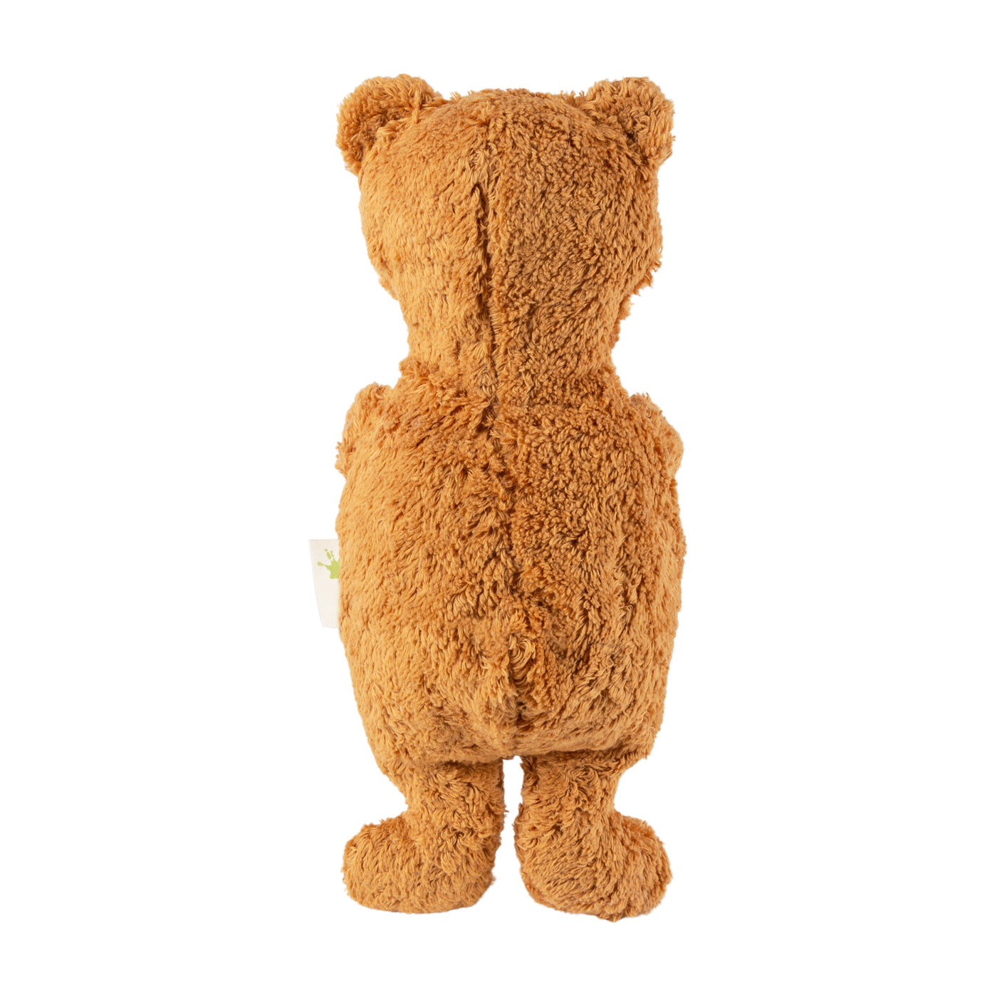 Bio-Kuscheltier Bär braun groß von hinten