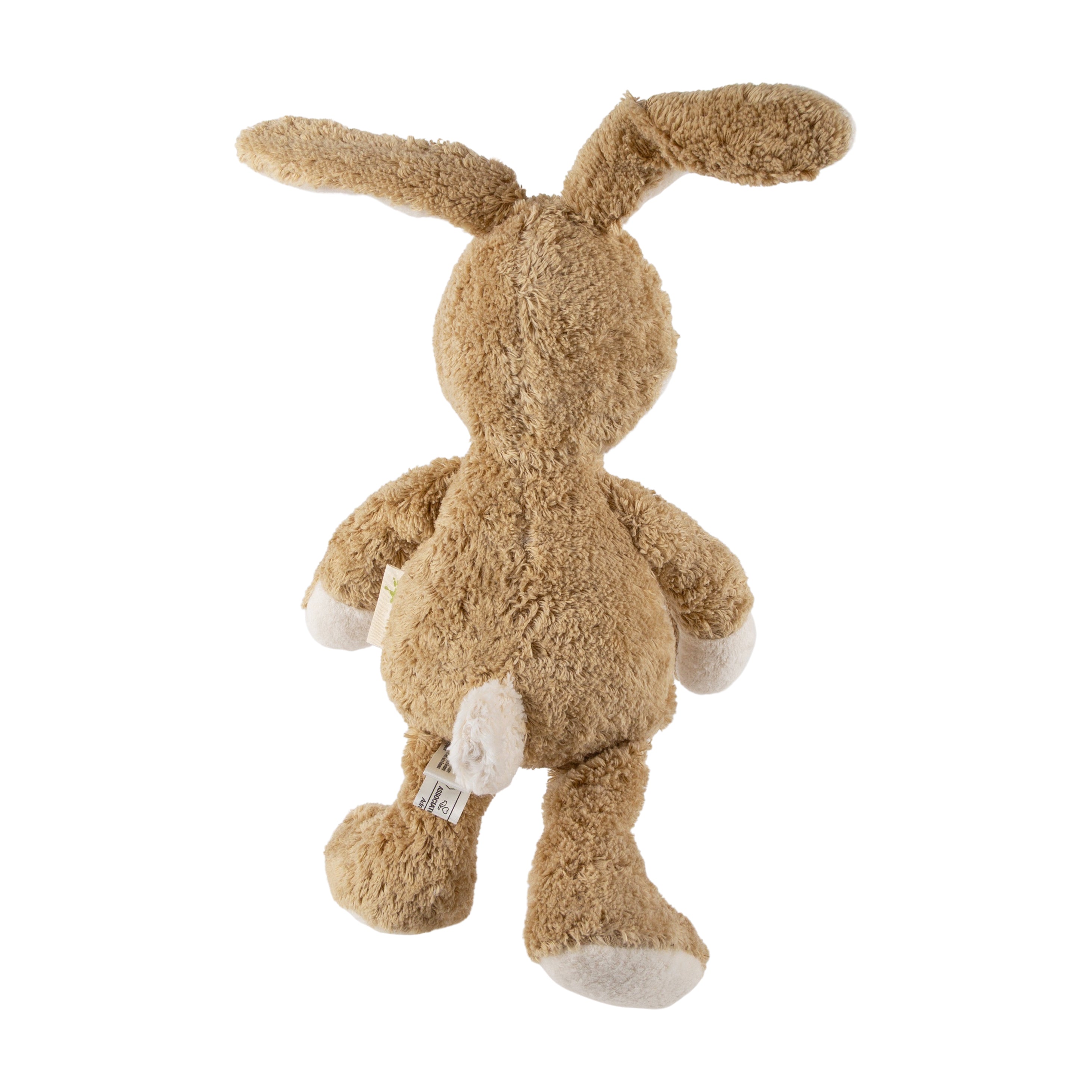 Bio-Kuscheltier Hase von hinten