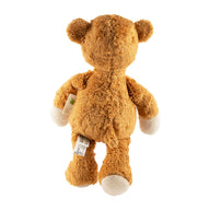 Bio-Kuscheltier Bär braun von hinten