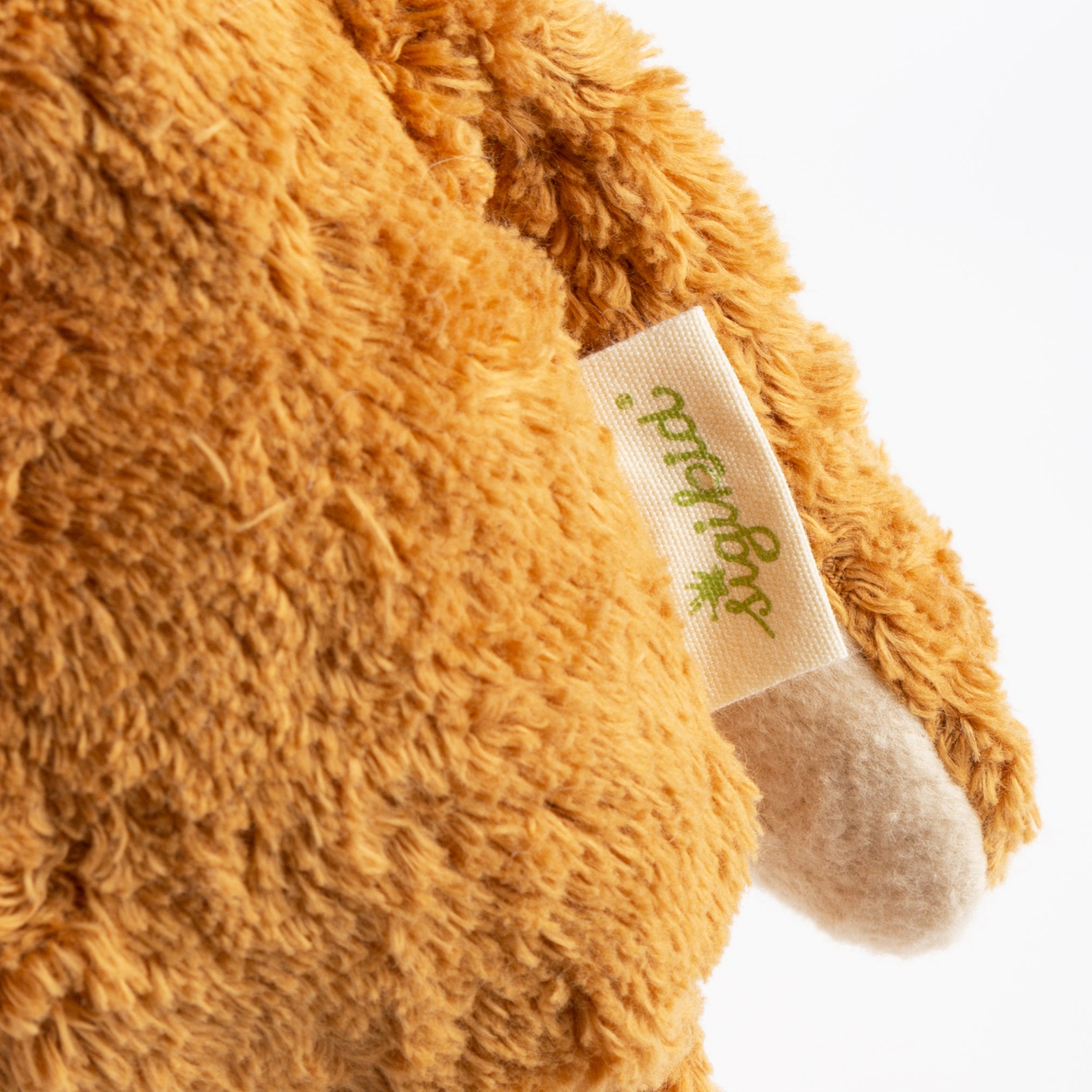 Bio-Kuscheltier Bär braun nahaufnahme Sigikid Label